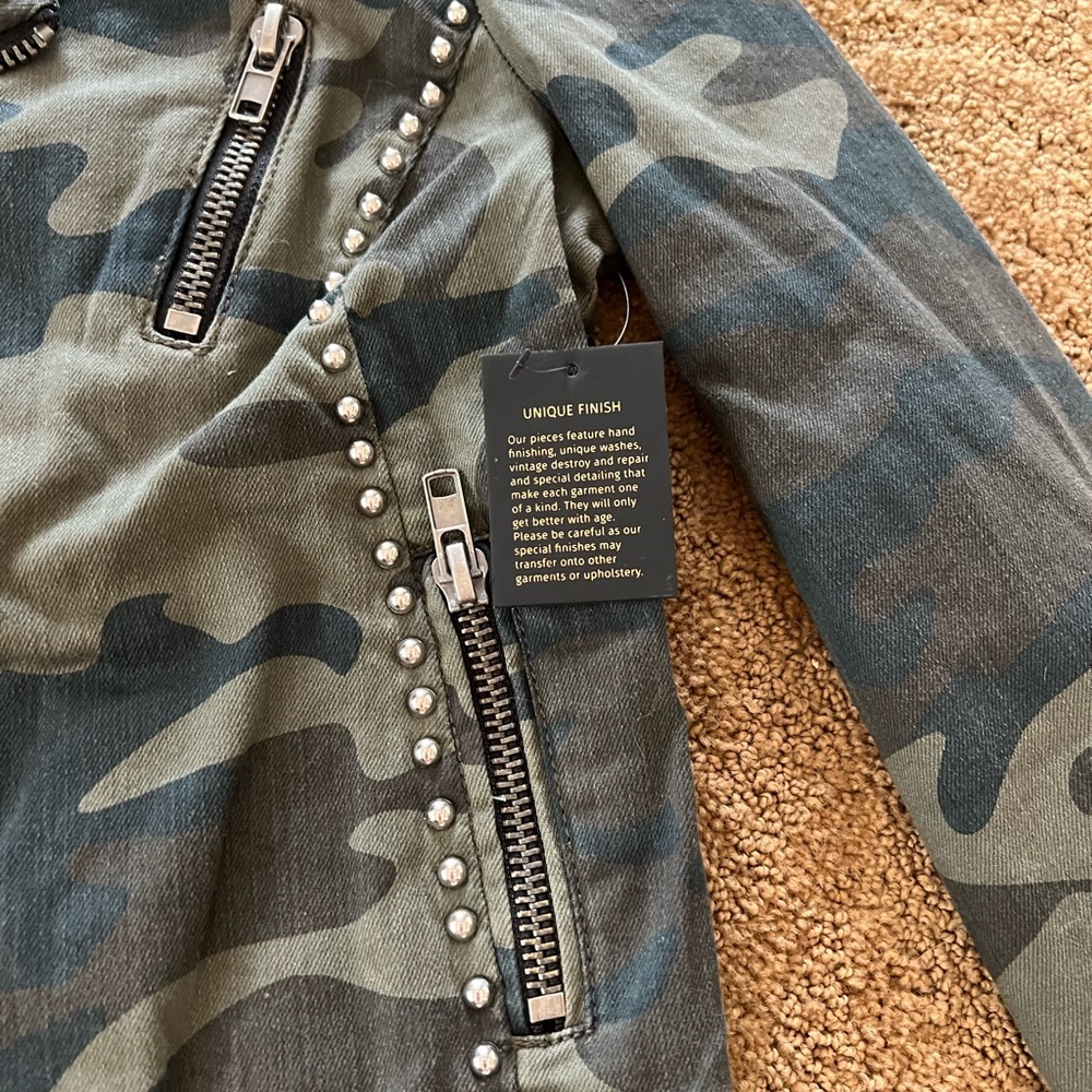 NWT Camo AFRM moto style jacket - Picture 5 of 10